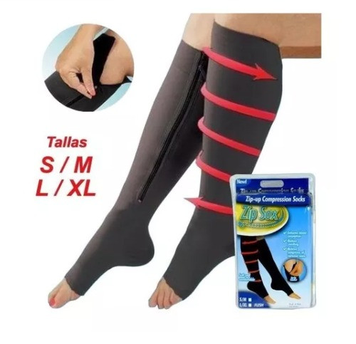 Miniatura 2 de MEDIAS COMPRENSION NEGRA S/M